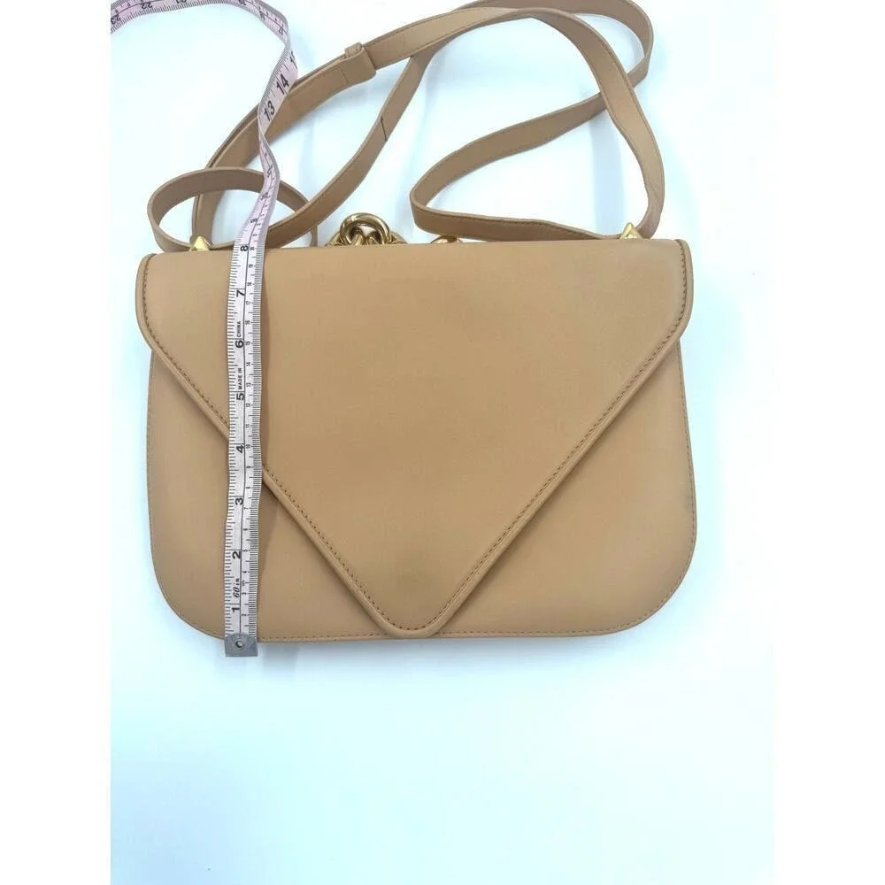 Bottega Veneta Mount Leather‎ Beige Tan Crossbody Shoulder Bag